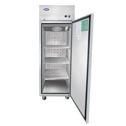Atosa MBF8004GR 29" One Section Solid Door Reach-In Refrigerator