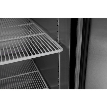 Atosa MBF8520GR 25" One Section Solid Door Low Height Reach-In Freezer