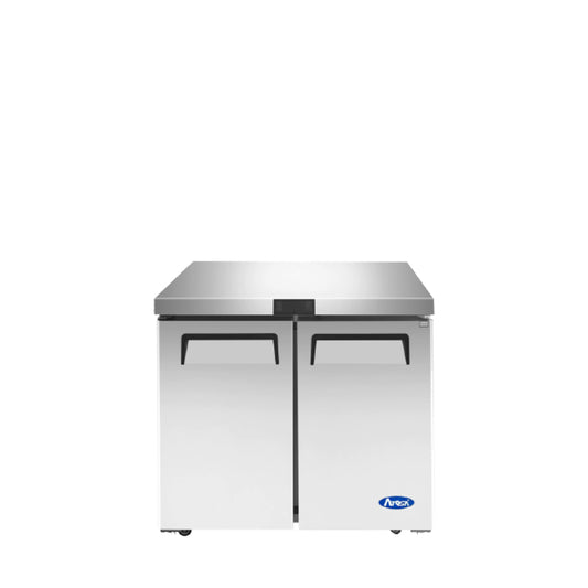 Atosa MGF36FGR 36" Two Section Undercounter Freezer