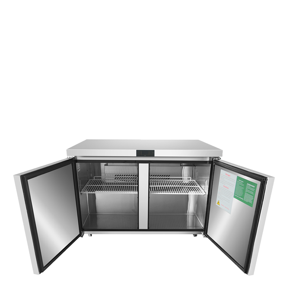 Atosa MGF8406GR 48" Two Section Undercounter Freezer