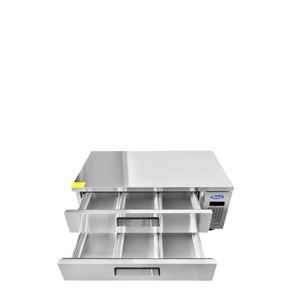 Atosa MGF8448GR 36" Two Drawer Refrigerated Chef Base