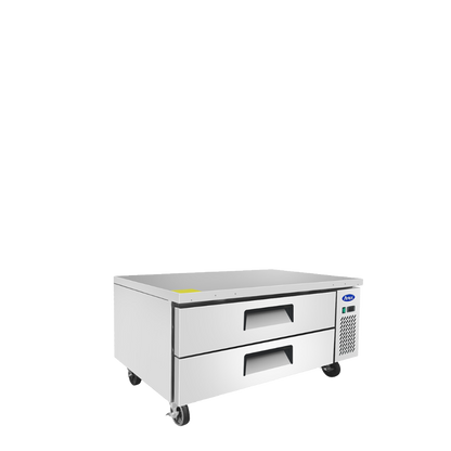 Atosa MGF8450GR 48" Two Drawer Refrigerated Chef Base