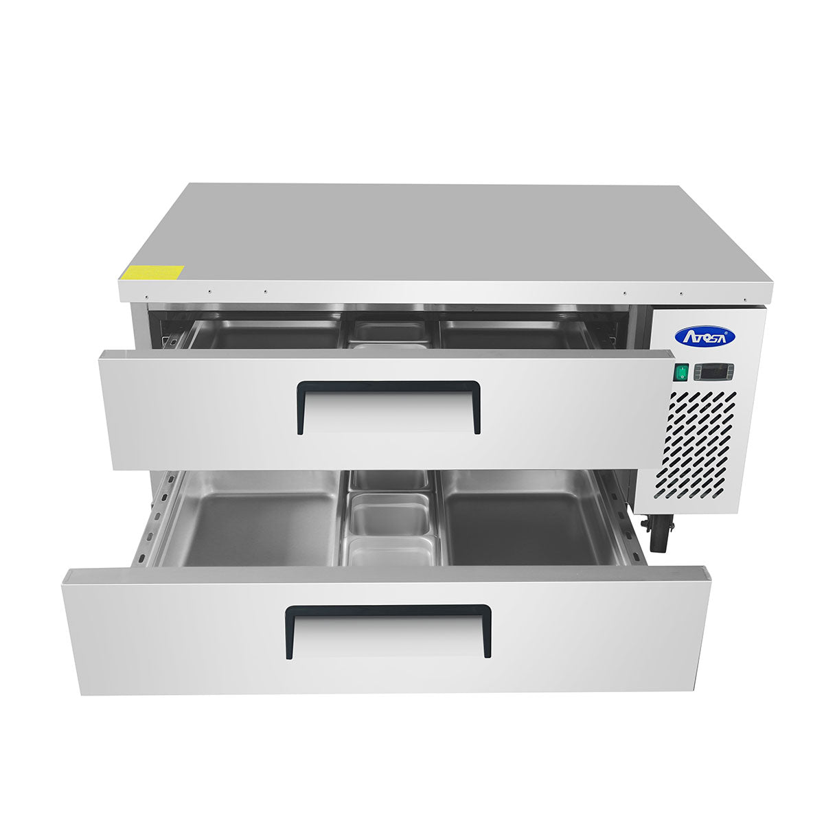 Atosa MGF8448GR 36" Two Drawer Refrigerated Chef Base
