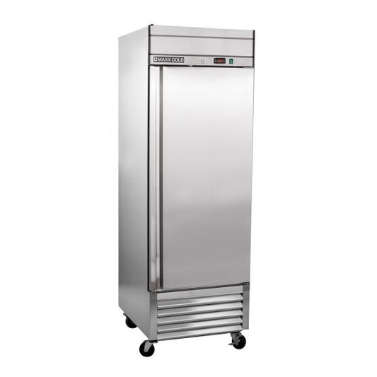 Maxx Cold MXSF-23FDHC 27" One Section Solid Door Reach-In Freezer