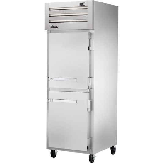 True STG1F-2HS-HC 28" One Section Solid Half Door Reach-In Freezer
