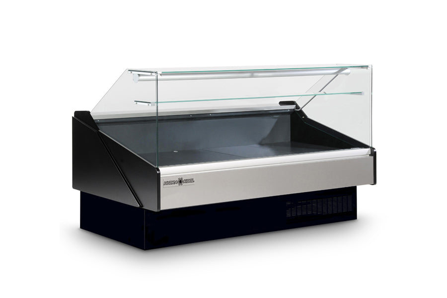 Hydra-Kool KPM-FG-60-S 60" Full Service Flat Glass Refrigerated Deli Case