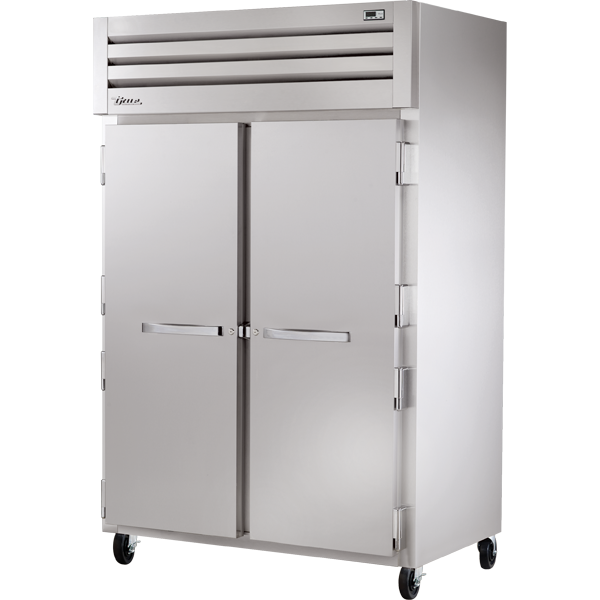 True STA2R-2S-HC 53" Two Section Solid Door Reach-In Refrigerator