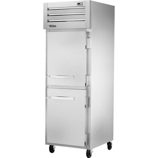 True STA1F-2HS-HC 28" One Section Solid Half Door Reach-In Freezer