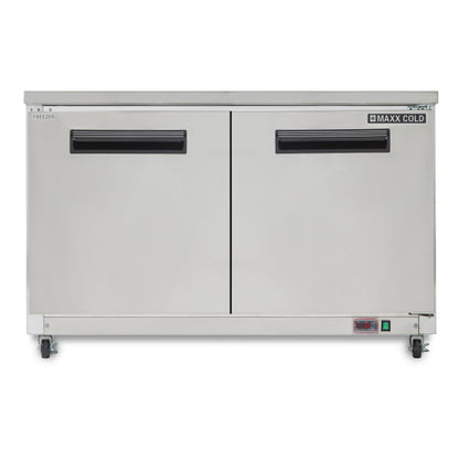 Maxx Cold MXCF48UHC 48” Two Section Undercounter Freezer