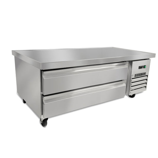 Maxx Cold MXCB60HC 62" Two Drawer Refrigerated Chef Base