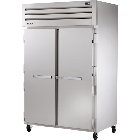 True STA2F-2S-HC 53" Two Section Solid Door Reach-In Freezer