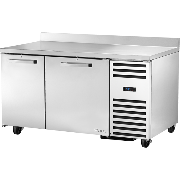 True TWT-60-32F-HC~SPEC3 60" Undercounter Worktop Freezer with Two Locking Doors