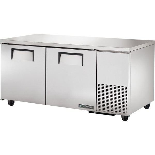 True TUC-67F-HC 67" Two Section Undercounter Freezer