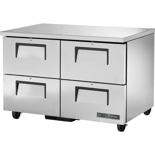 True TUC-48F-D-4-HC 48" Undercounter Freezer with Four Locking Drawers