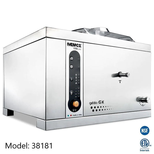 Nemox GELATO 6K CREA 5.4 Qt. Air Cooled Countertop Gelato Machine - 120V, 800W
