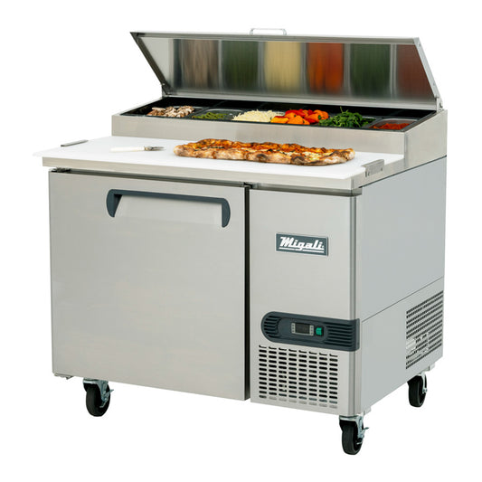 Migali C-PP44-HC 44" One Door Refrigerated Pizza Prep Table