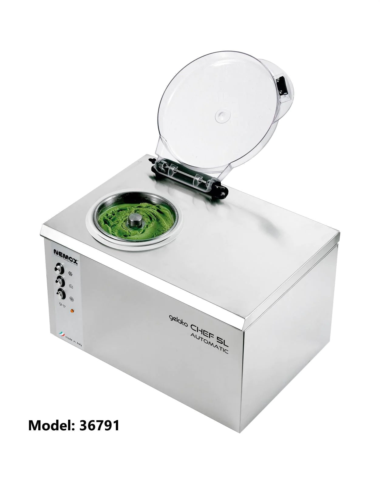 Nemox Gelato Chef 5L Air Cooled Countertop Gelato Machine - 120V, 280W