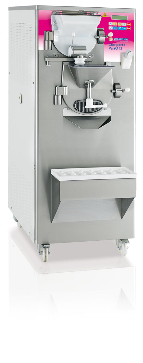 Coldelite Compacta Vario 12 Elite 20 Quart Horizontal Batch Freezer with Pasteurizer - 208-230V