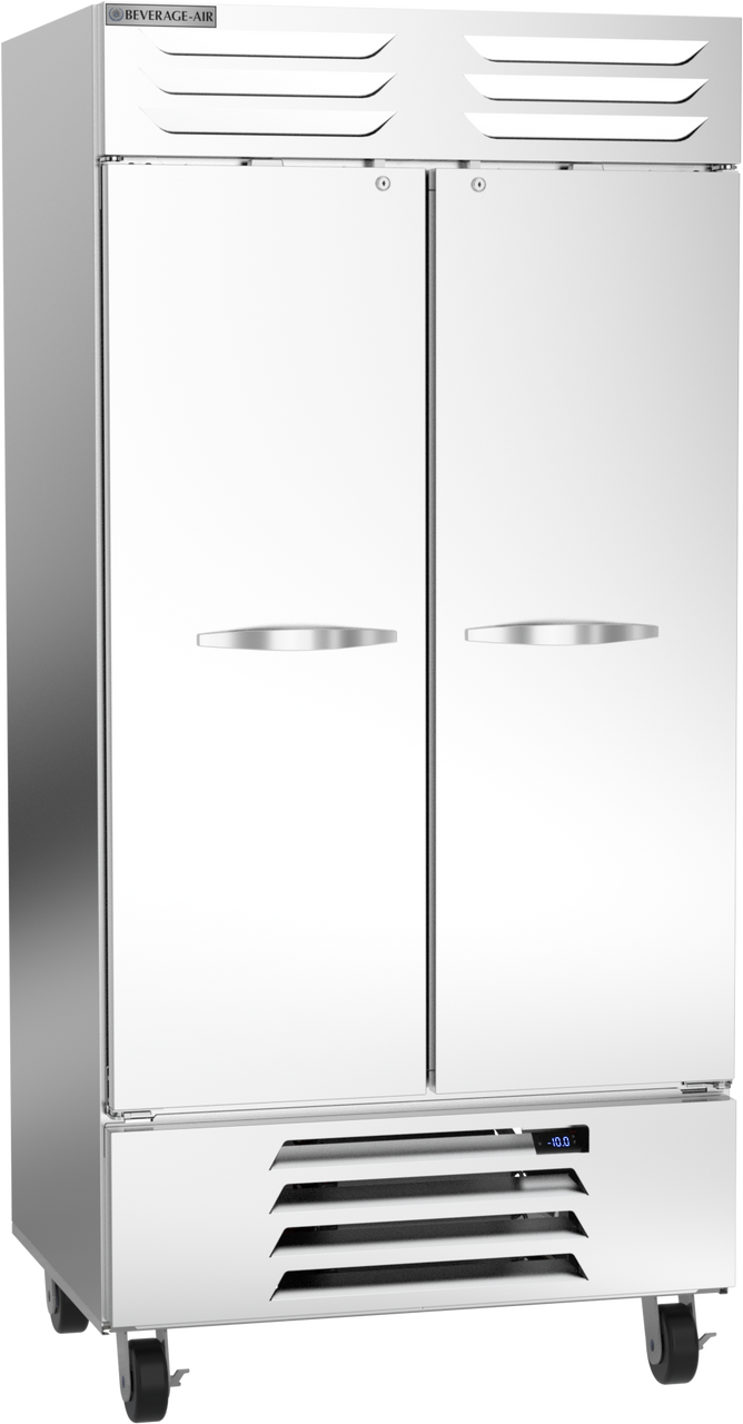 Beverage-Air FB35HC-1S 40" Vista Series Two Section Solid Door Reach-In Freezer