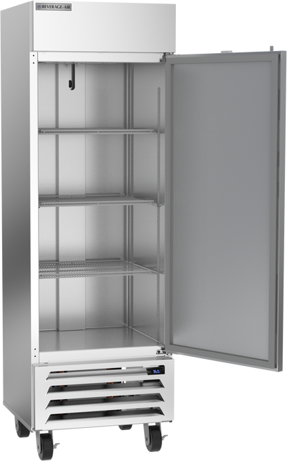 Beverage-Air HBR19HC-1 27" One Section Solid Door Reach-In Refrigerator