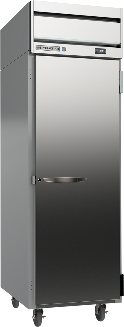 Beverage-Air HF1HC-1S 26" Horizon Series One Section Solid Door Reach-In Freezer