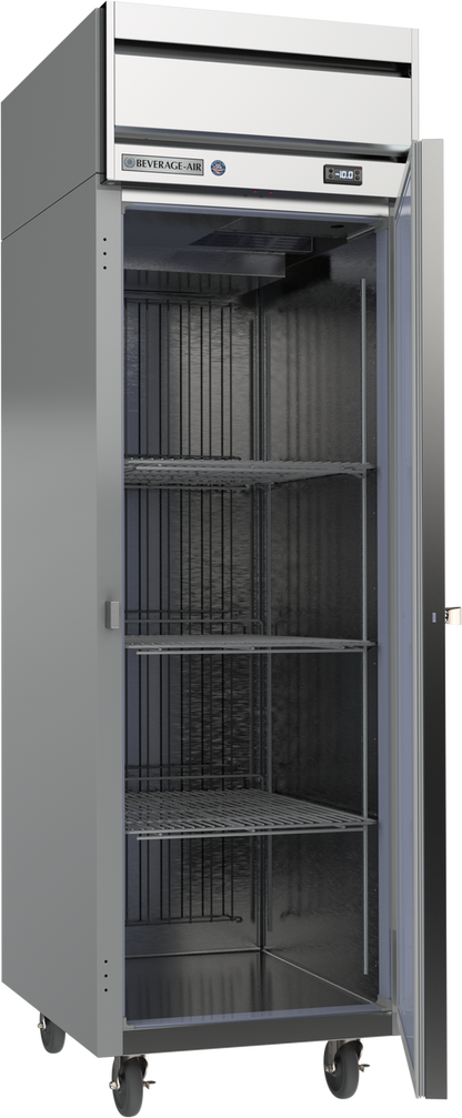 Beverage-Air HFS1HC-1S 26" Horizon Series One Section Solid Door Reach-In Freezer