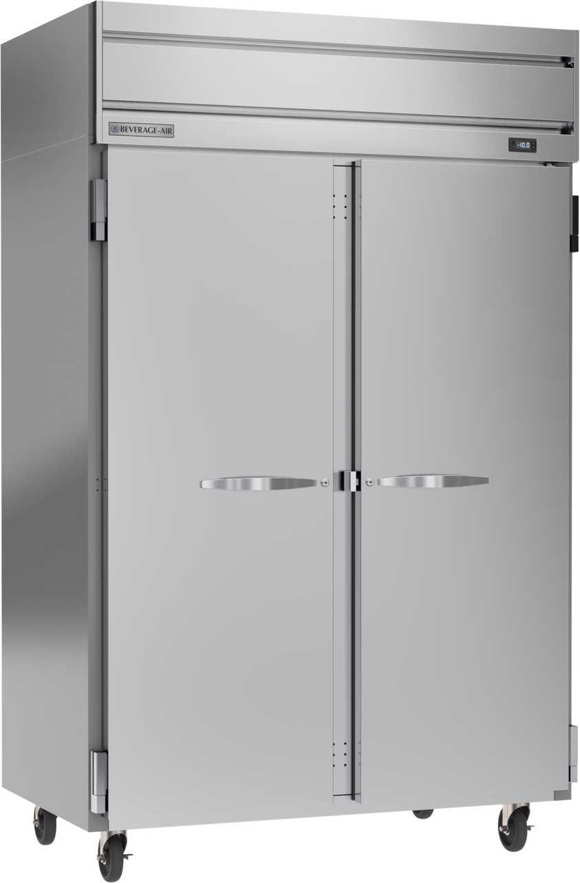 Beverage-Air HFS2HC-1S 52" Horizon Series Two Section Solid Door Reach-In Freezer
