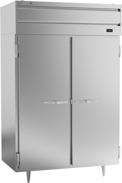 Beverage-Air PR2HC-1AS 52" P Series Two Section Solid Door Reach-In Refrigerator