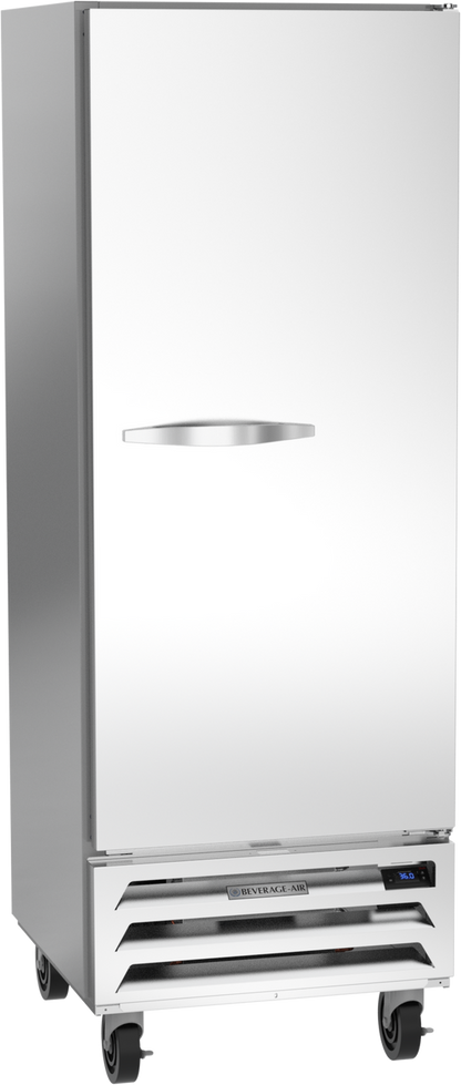 Beverage-Air RB12HC-1S 24" Vista Series One Section Solid Door Reach-In Refrigerator