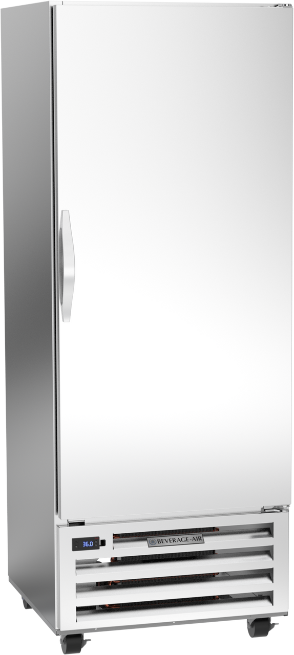 Beverage-Air RI18HC 27" RI Series One Section Solid Door Reach-In Refrigerator