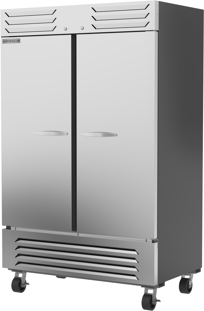 Beverage-Air SF2HC-1S 52" Slate Series Two Section Solid Door Reach-In Freezer