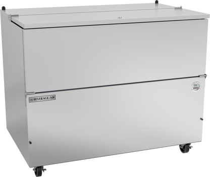 Beverage-Air SM49HC-S 49" Cold Wall Stainless Steel 1-Sided Milk Cooler
