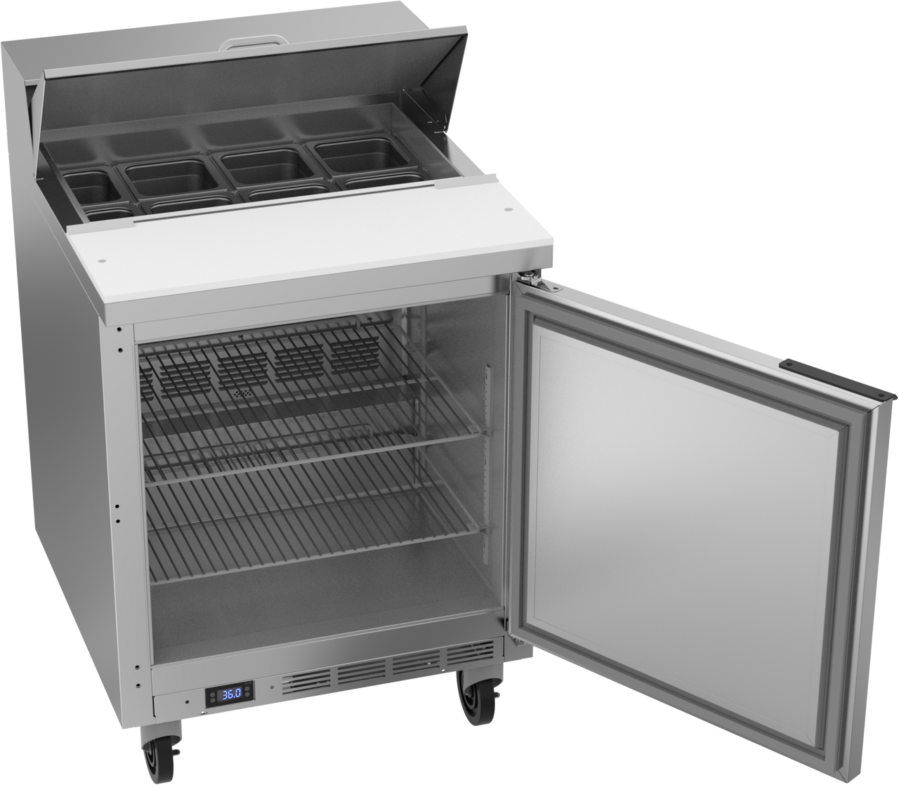 Beverage-Air SPE27HC 27" One Door Refrigerated Sandwich / Salad Prep Table