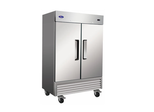 Valpro VP2F-HC 54" Two Section Solid Door Reach-In Freezer