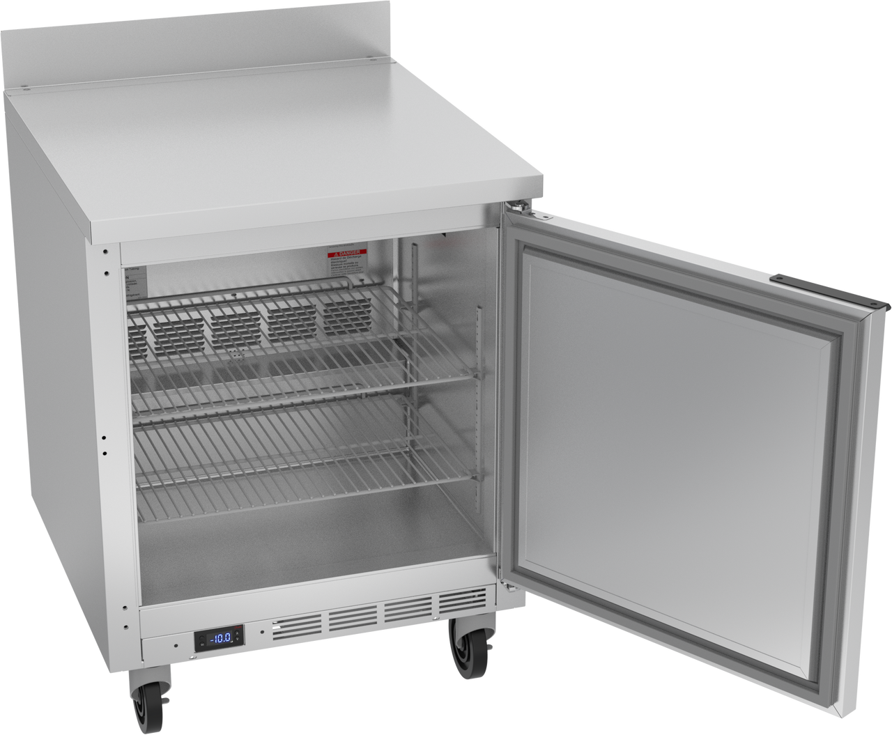 Beverage-Air WTF27AHC 27" One Section Worktop Undercounter Freezer
